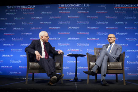 David Rubenstein interviews Satya Nadella, CEO of Microsoft